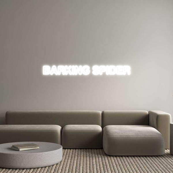 Custom Neon: Barking Spider