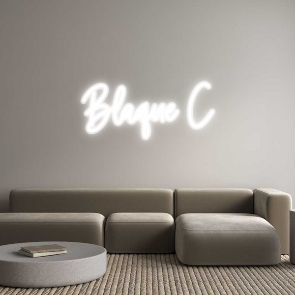 Custom Neon: Blaque C