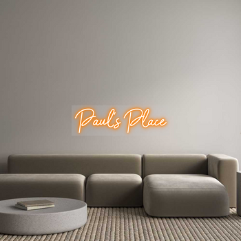 Custom Neon: Paul’s Place