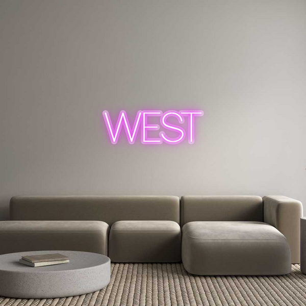 Custom Neon: WEST