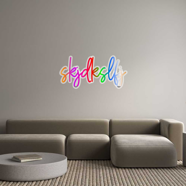 Custom Neon: skjdkslfj