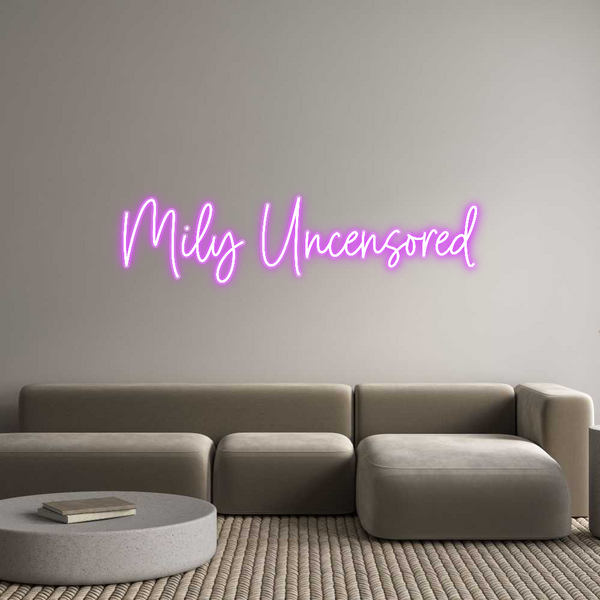 Custom Neon: Mily Uncensored