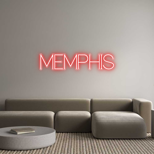 Custom Neon: MEMPHIS