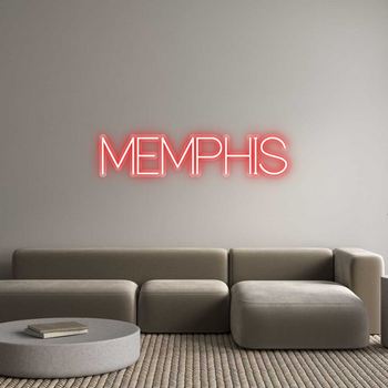 Custom Neon: MEMPHIS