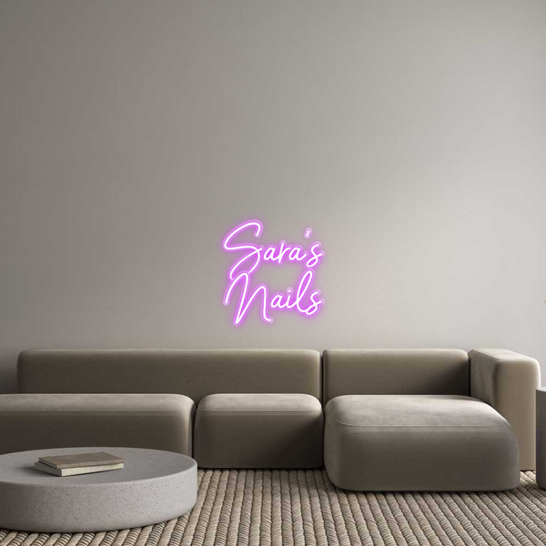 Custom Neon: Sara’s
Nails