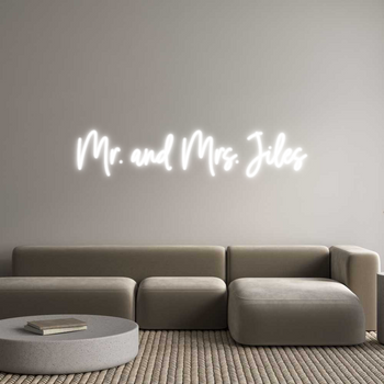 Custom Neon: Mr. and Mrs. ...
