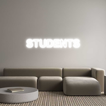 Custom Neon: STUDENTS
