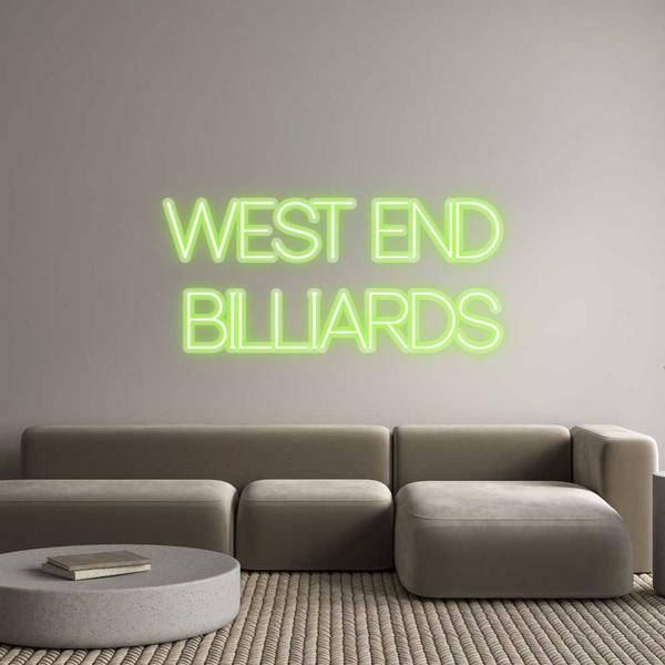 Custom Neon: WEST END 
BI...