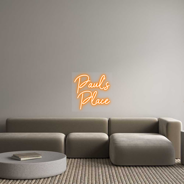 Custom Neon: Paul’s
 Place