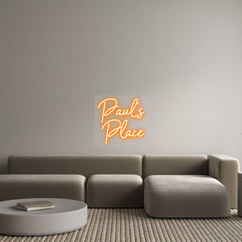 Custom Neon: Paul’s
 Place