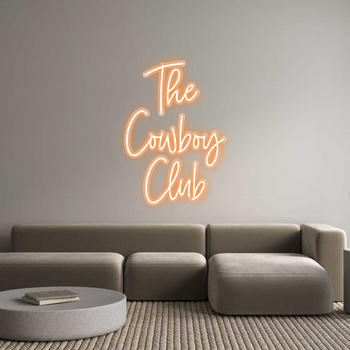 Custom Neon: The
Cowboy
...