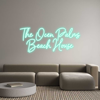 Custom Neon: The Ocen Palm...