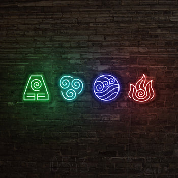 Avatar Elements Neon Sign