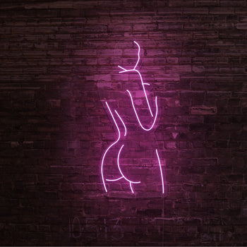 Body Lines Aesethetic Neon Sign