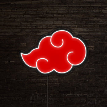 Akatsuki Cloud Logo Neon Sign