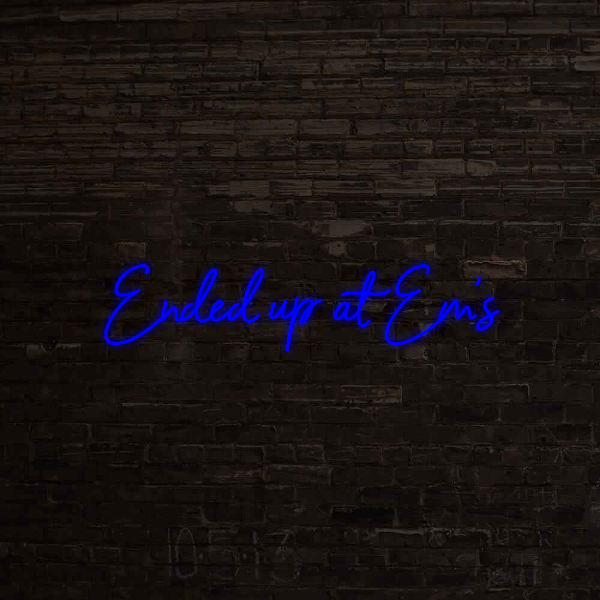 Custom Neon Sign Builder