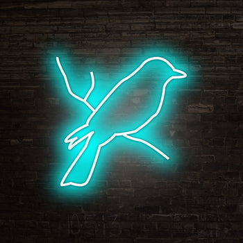 Fantail Neon Sign, Neon Sign - myNeon 