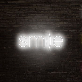 Smile Neon Sign, Neon Sign - myNeon 