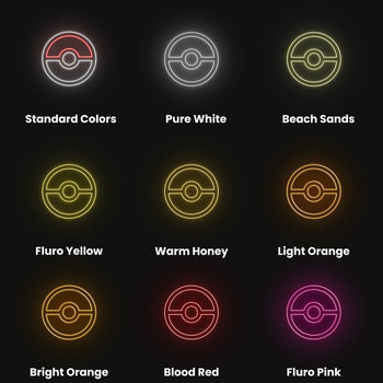 Poke Ball Neon Sign