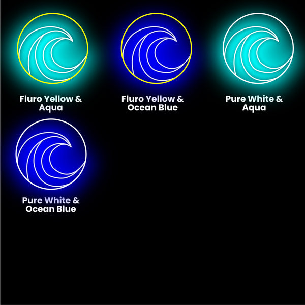 Surfin' Barrels Neon Sign, Neon Sign - myNeon 