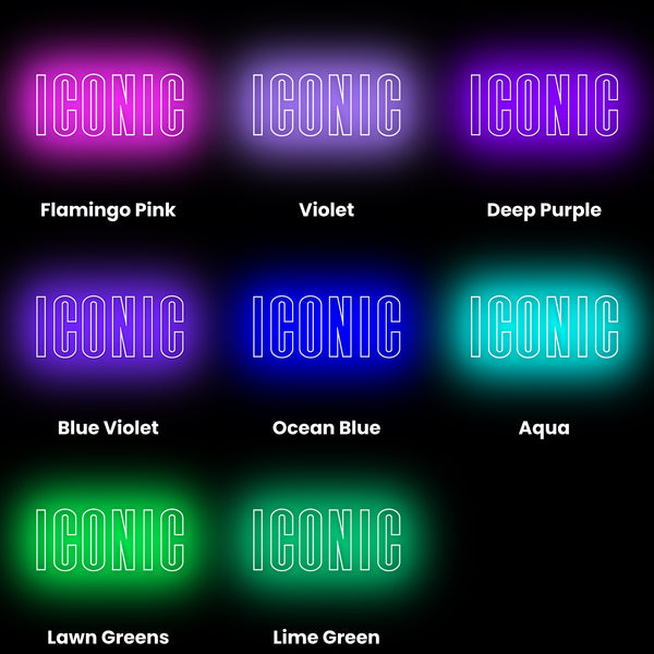Iconic Neon Sign, Neon Sign - myNeon 