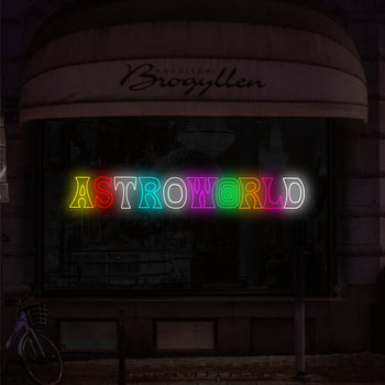 Astroworld Neon Sign, Neon Sign - myNeon 