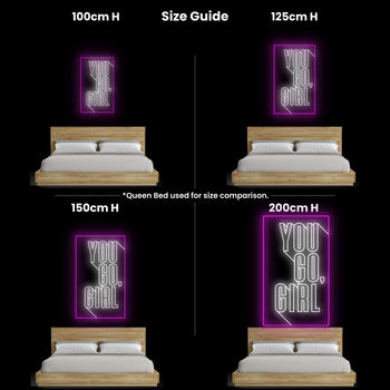 You Go Girl Neon Sign, Neon Sign - myNeon 