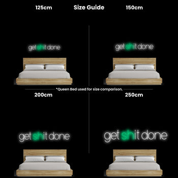 Get Sh*t Done Neon Sign, Neon Sign - myNeon 