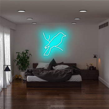 Fantail Neon Sign, Neon Sign - myNeon 