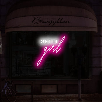Get it Girl Neon Sign, Neon Sign - myNeon 