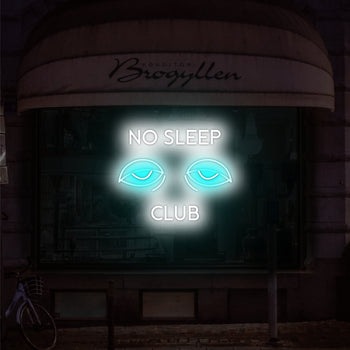 No Sleep Club Neon Sign, Neon Sign - myNeon 