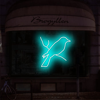 Fantail Neon Sign, Neon Sign - myNeon 