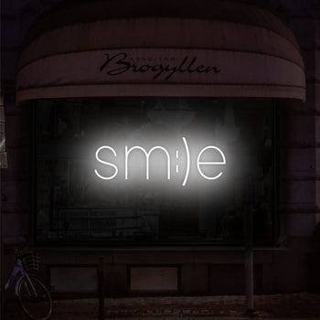 Smile Neon Sign, Neon Sign - myNeon 