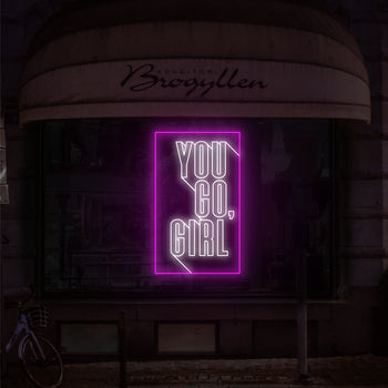 You Go Girl Neon Sign, Neon Sign - myNeon 