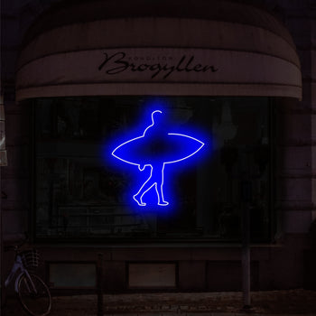 Surfer Neon Sign, Neon Sign - myNeon 