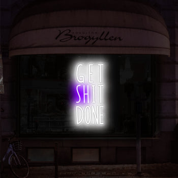 Get Sh*t Done Neon Sign, Neon Sign - myNeon 