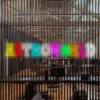 Astroworld Neon Sign, Neon Sign - myNeon 
