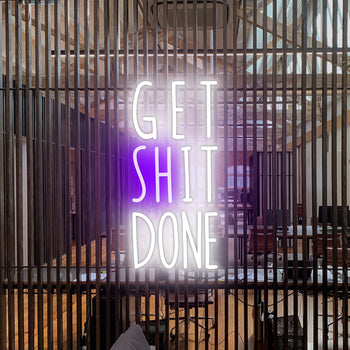 Get Sh*t Done Neon Sign, Neon Sign - myNeon 