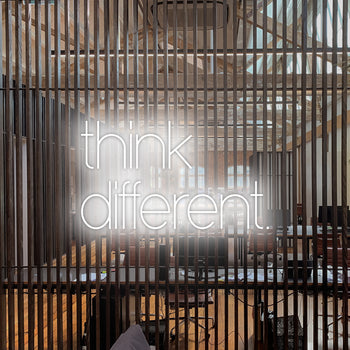 Think Different Neon Sign, Neon Sign - myNeon 