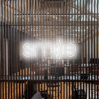 Smile Neon Sign, Neon Sign - myNeon 