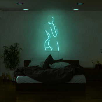 Body Lines Aesethetic Neon Sign