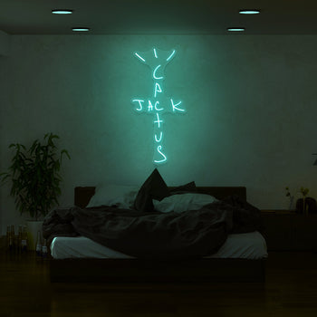Cactus Jack Neon Sign | Fully Customizable Cactus Jack Neon
