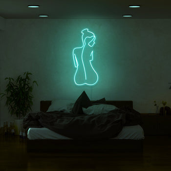 Sekou Lady Line Art Neon Sign