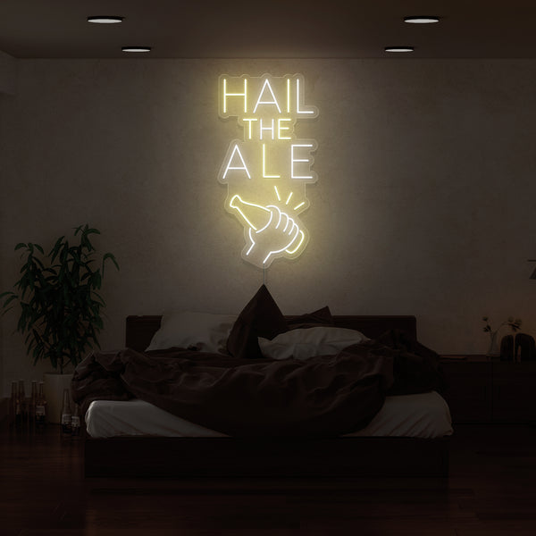 Hail The Ale Neon Sign