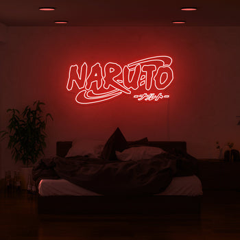 Naruto Logo Neon Sign