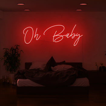 Oh Baby Neon Sign