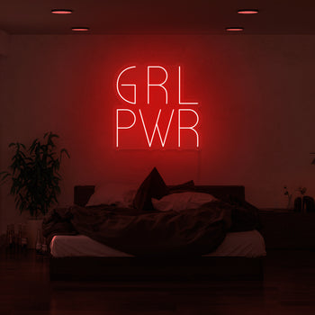 Girl Power Neon Sign
