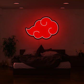 Arcadia North  Naruto - Akatsuki Cloud - Anime Neon Sign