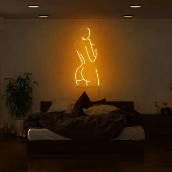 Body Lines Aesethetic Neon Sign