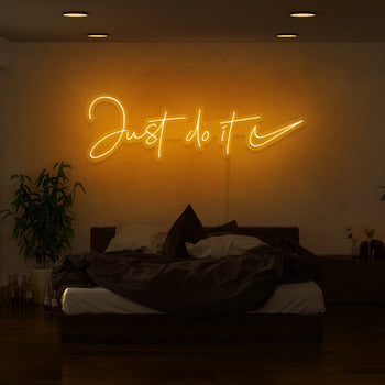Just Do It Neon Sign